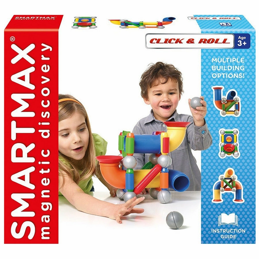 SmartMax Magnetic Discovery - Click and Roll 30 Piece