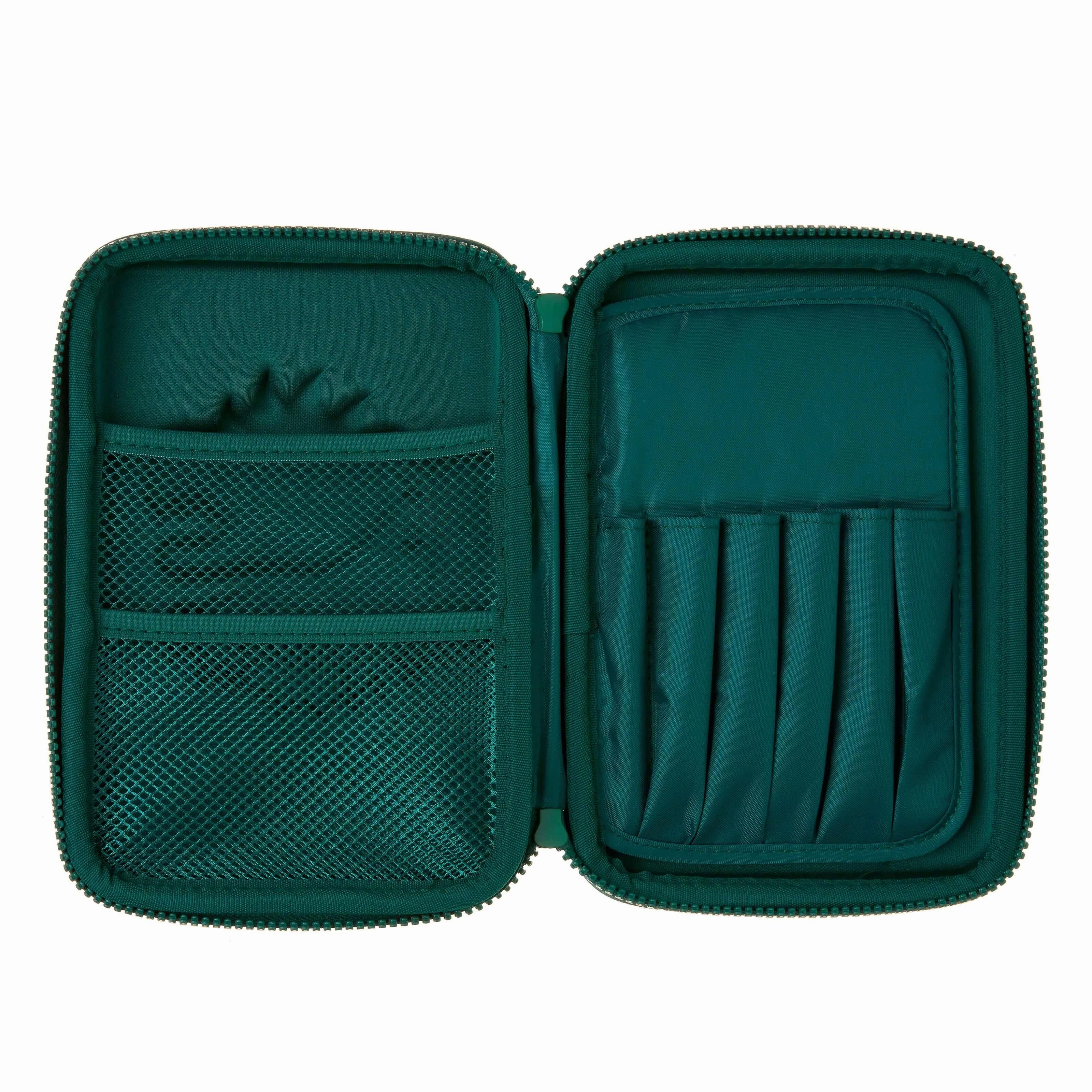SMIGGLE Budz Character Hardtop Pencil Case Green