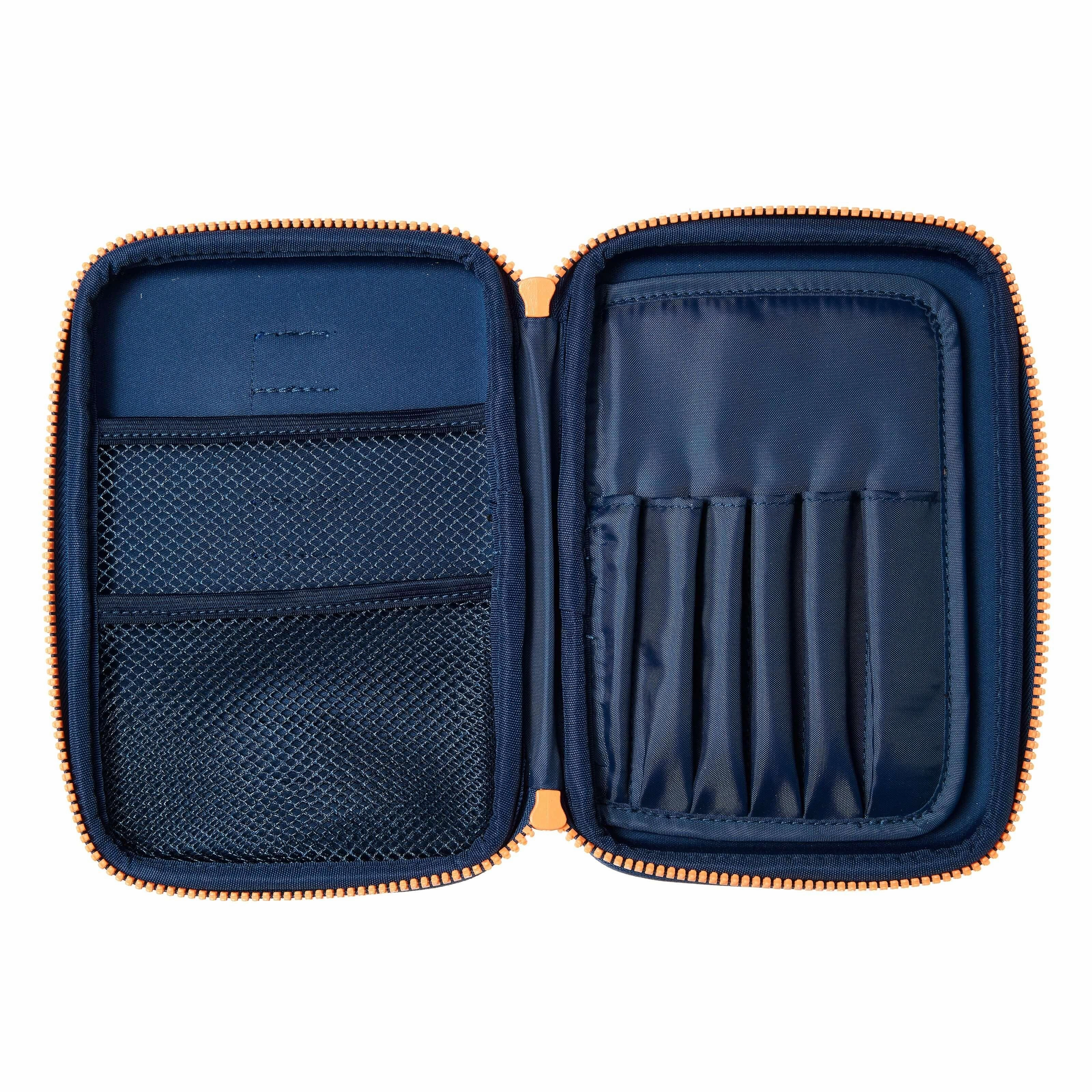 SMIGGLE Craze Id Hardtop Pencil Case Colour Navy