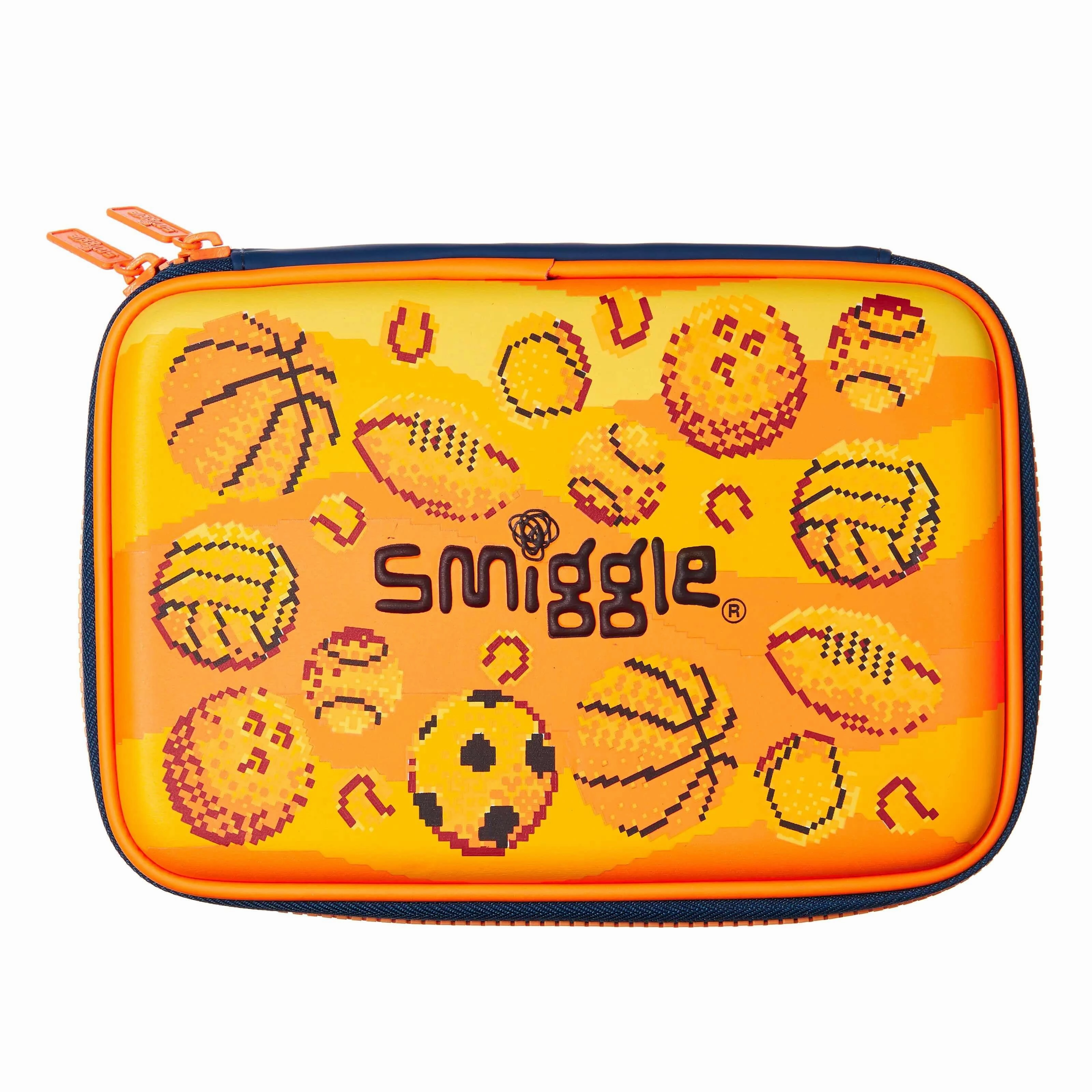 SMIGGLE Craze Id Hardtop Pencil Case Colour Navy