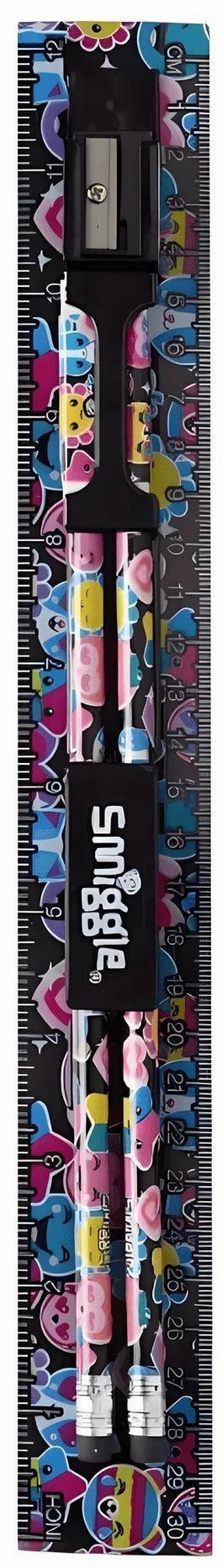 SMIGGLE Galaxy Ruler Combo Stationery Set - Assortment