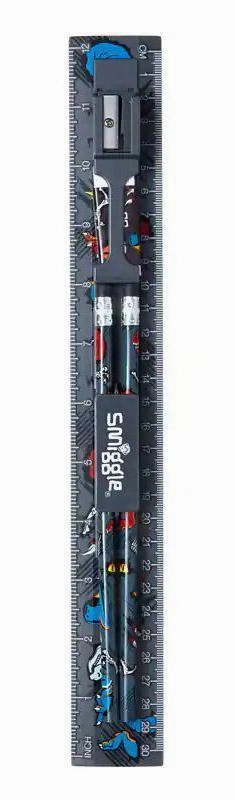 SMIGGLE Galaxy Ruler Combo Stationery Set - Assortment