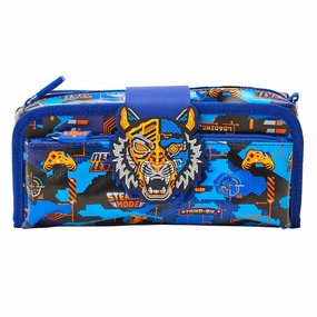 SMIGGLE Hey There Utility Pencil Case - Navy