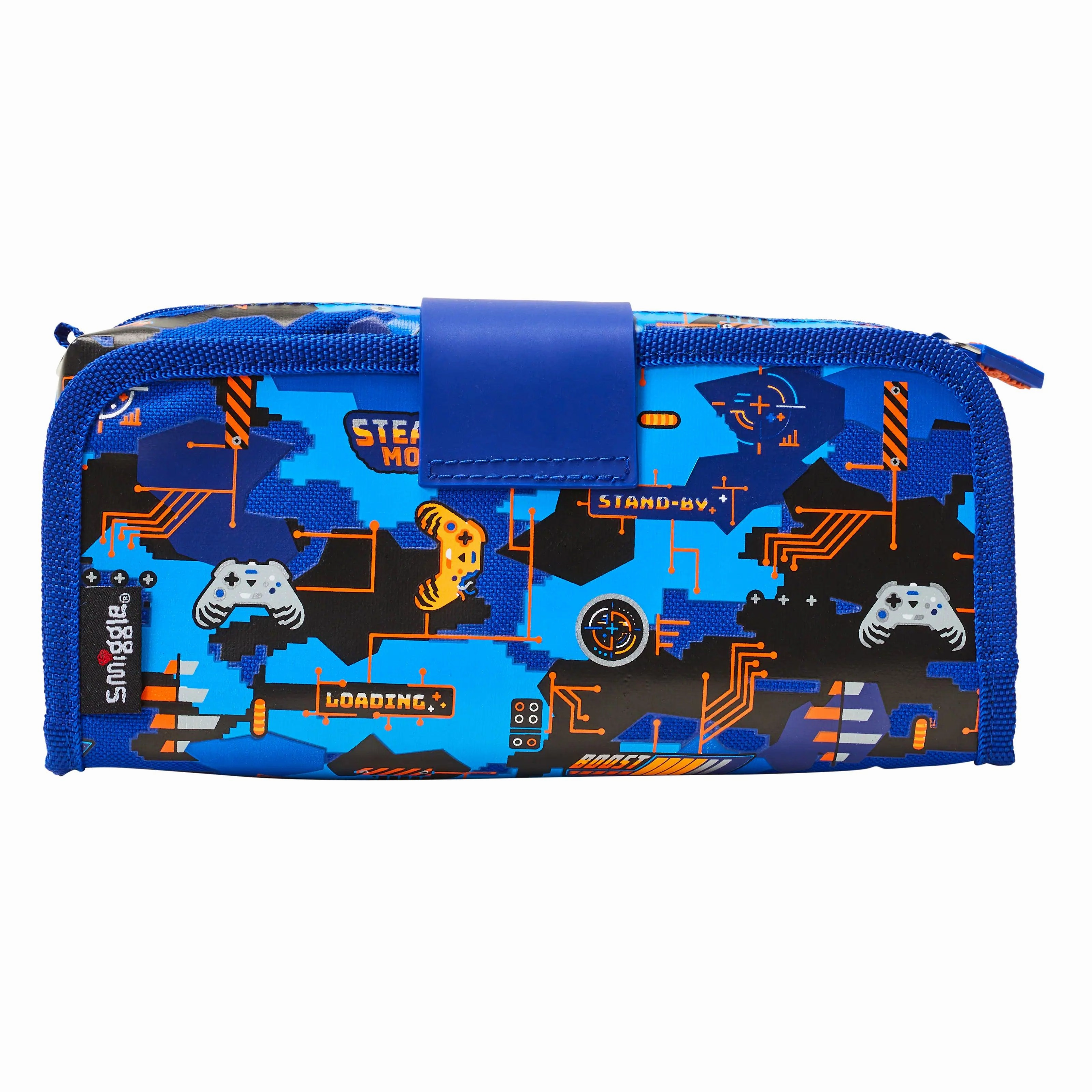 SMIGGLE Hey There Utility Pencil Case - Navy