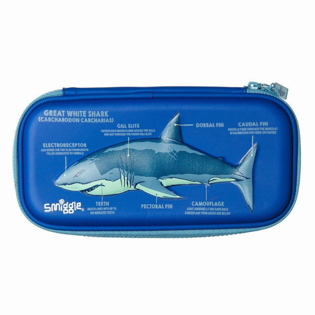 SMIGGLE Live Small Hardtop Pencil Case, Navy