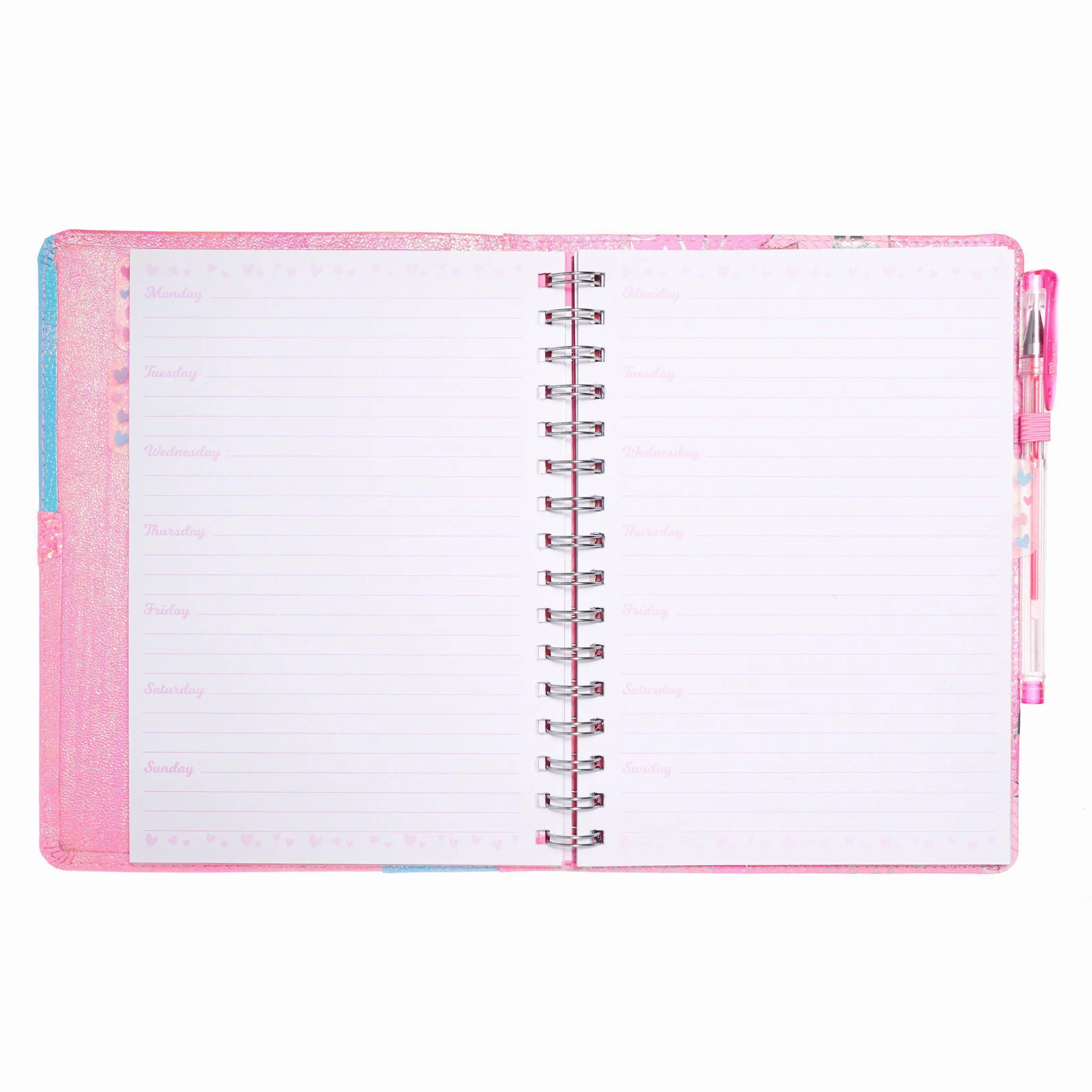 SMIGGLE Lunar A5 Notebook - Pink