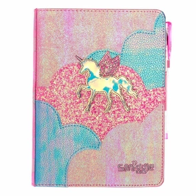 SMIGGLE Lunar A5 Notebook - Pink