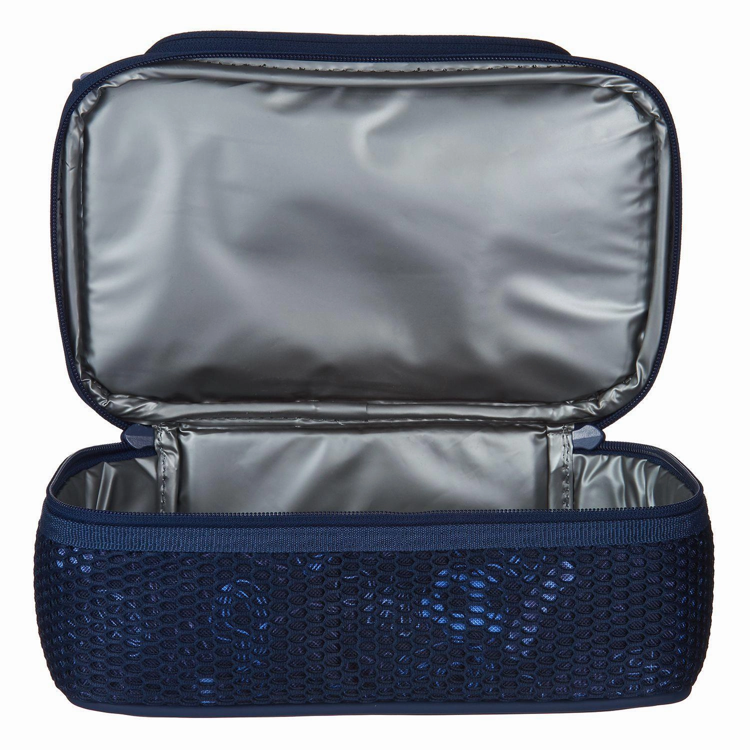 SMIGGLE Mesh Double Decker Lunchbox - Navy