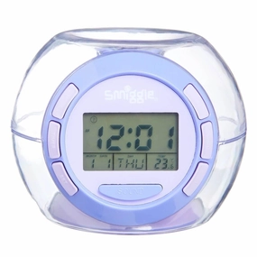 SMIGGLE Rise 'N' Shine Clock Lilac
