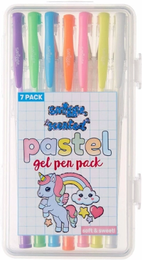 SMIGGLE Scented Pastel Gel Pen Pack X7