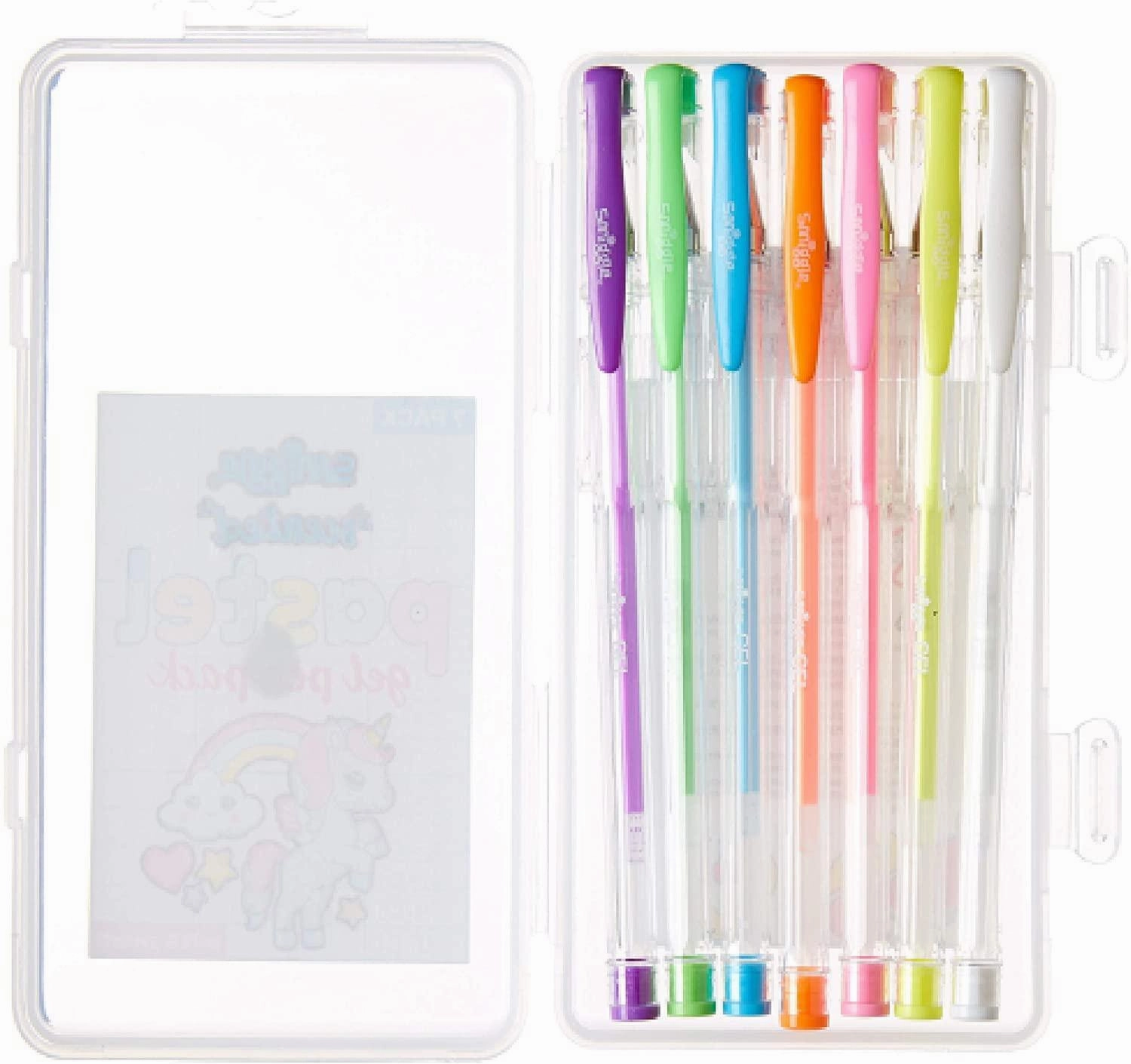 SMIGGLE Scented Pastel Gel Pen Pack X7