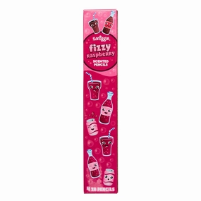 SMIGGLE Scented Pencil Pack X4 - Fizzy Raspberry