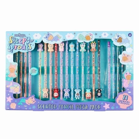 SMIGGLE Sleepy Sprouts Scented Pencil Mega Pack 21 Pieces