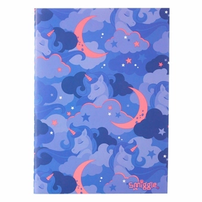 SMIGGLE Small A6 Pocket Notebook - Blue/Pink
