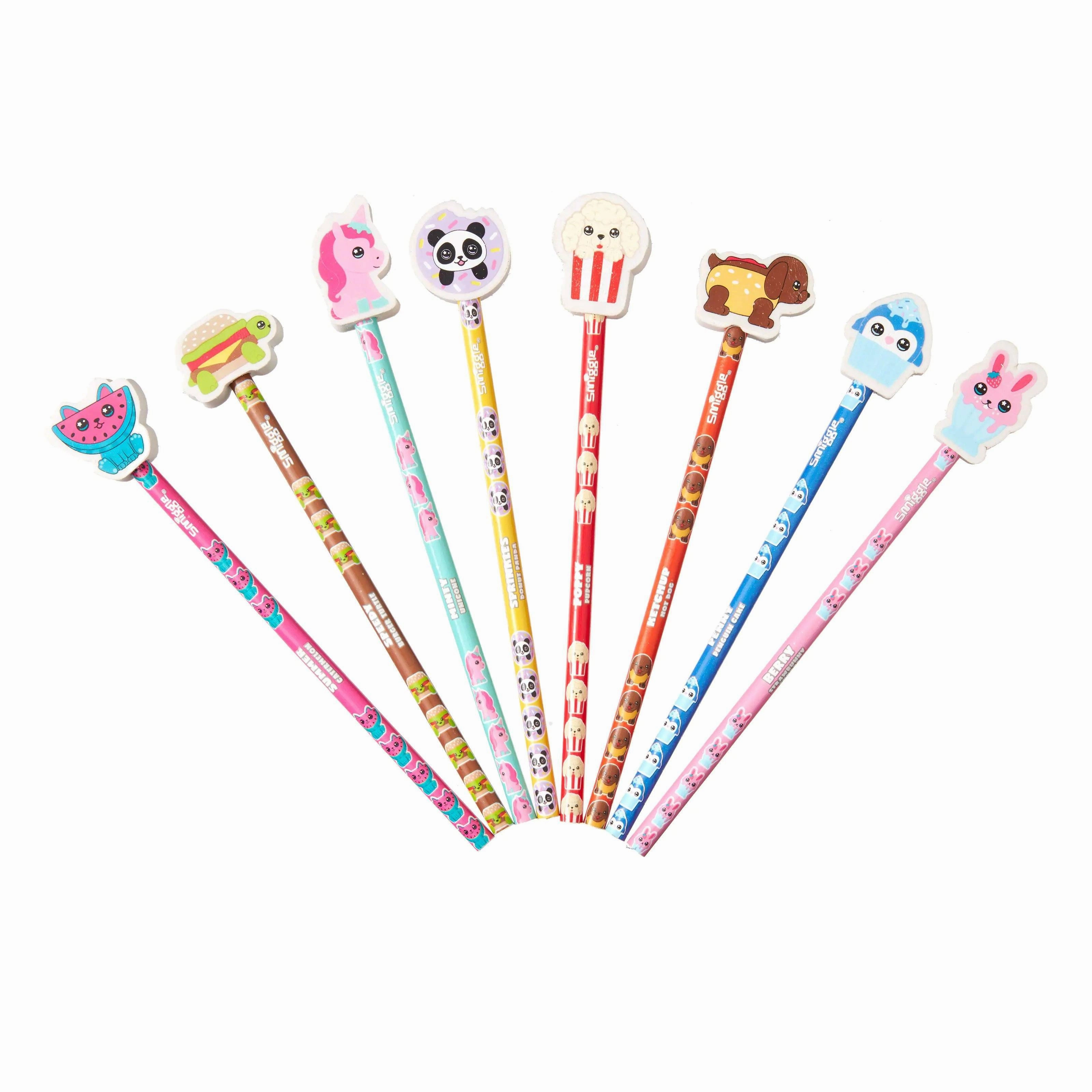 SMIGGLE Squigglers Eraser Pencil - Blue