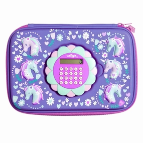 SMIGGLE Unicorn Calculator Play Hardtop Pencil Case - Lilac
