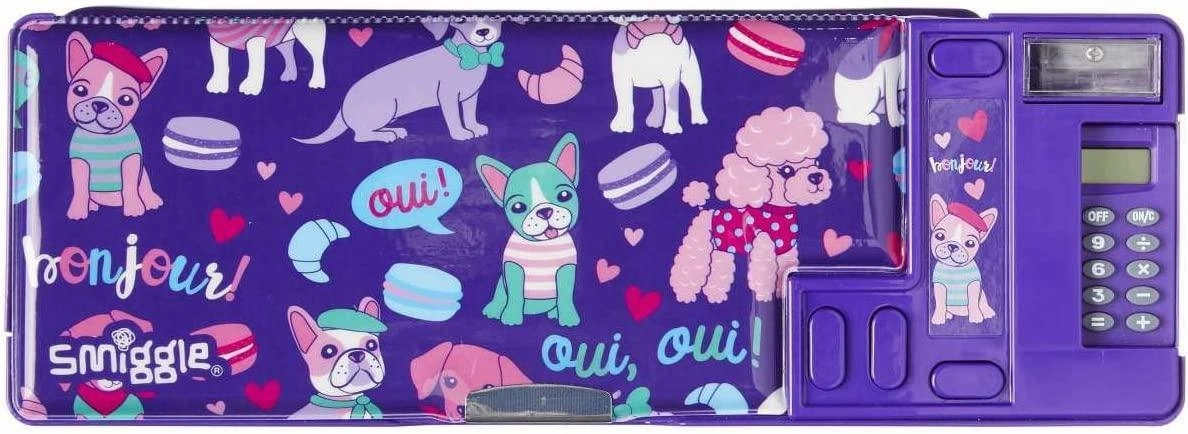 SMIGGLE Woah Pop Out Pencil Case - Purple