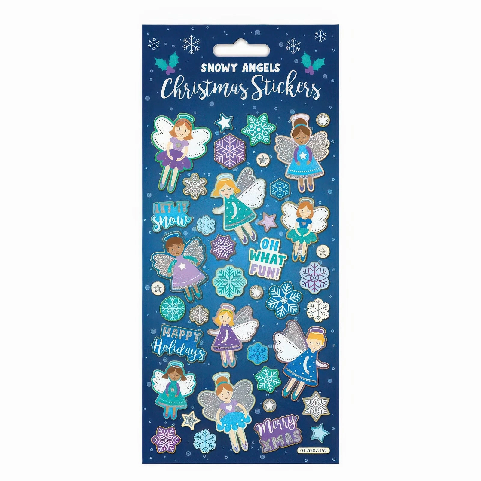 Snowy Angels Christmas Sticker Pack