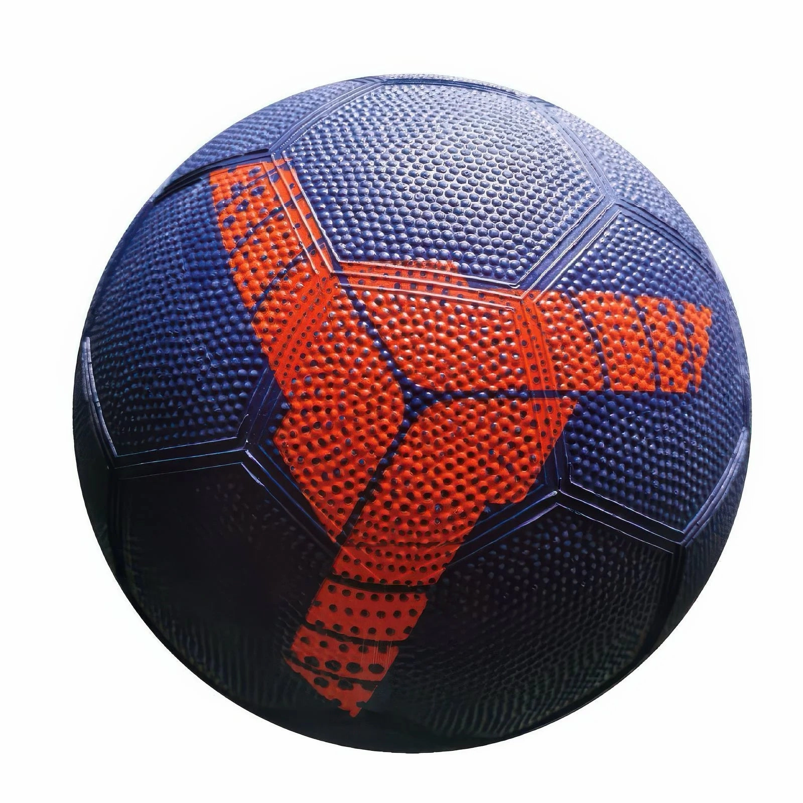 SportX Soccer Ball Rubber Orange Triangle 360-380g