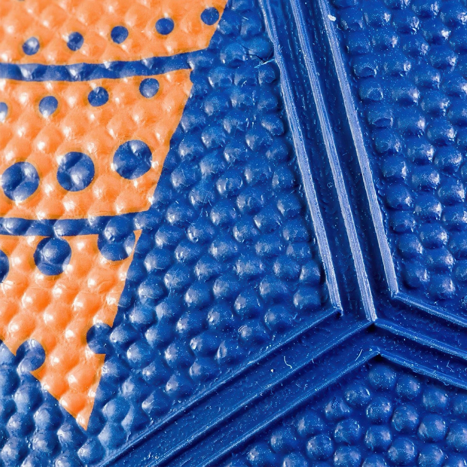 SportX Soccer Ball Rubber Orange Triangle 360-380g