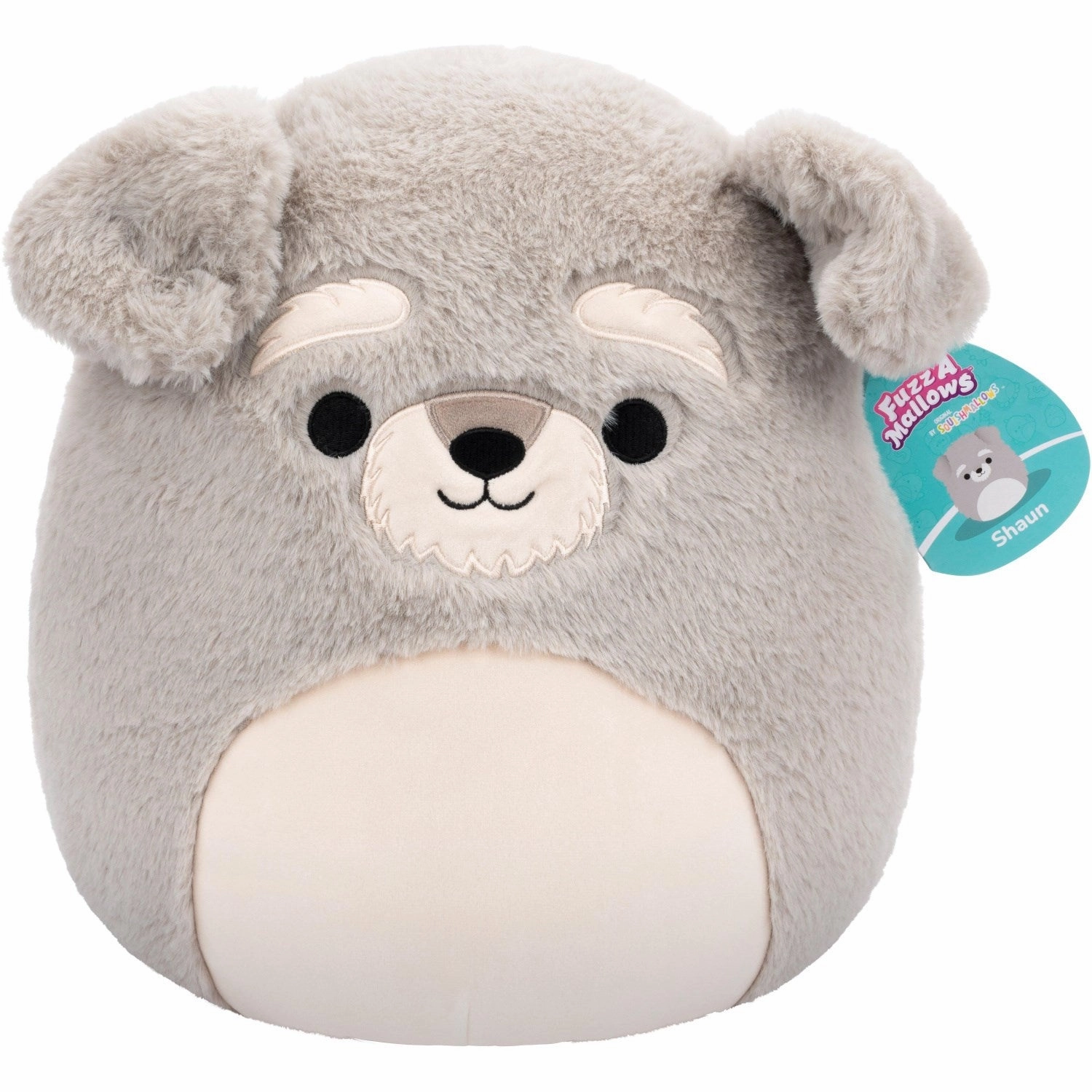 Squishmallows 30 Cm Fuzz A Mallows Shaun Schnauzer