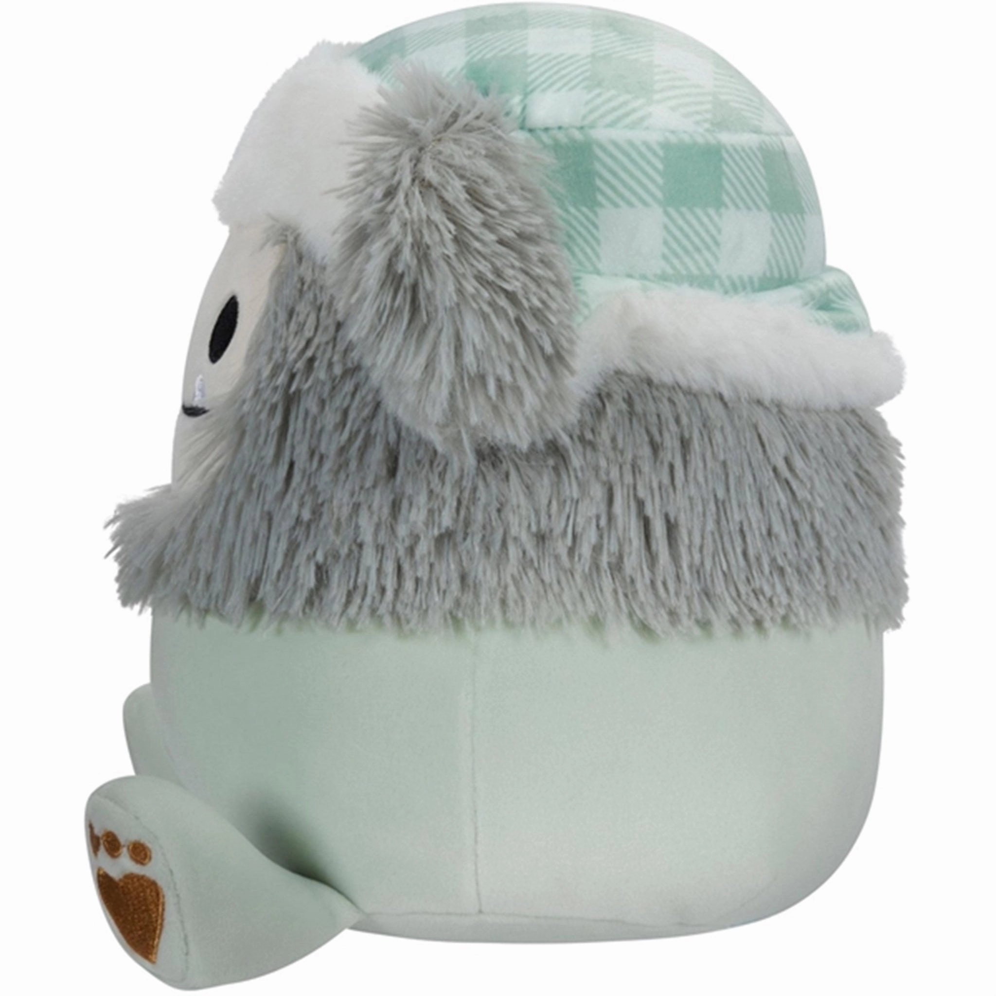 Squishmallows Christmas Evita the Grey Bigfoot 19 cm