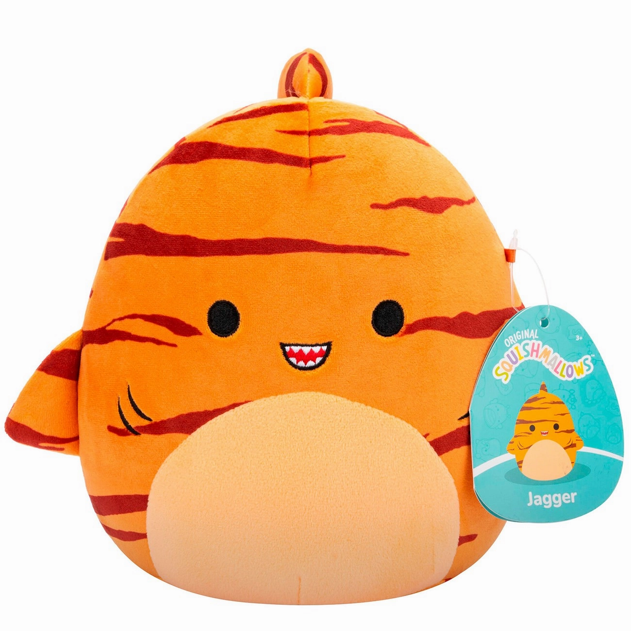 Squishmallows Jagger Tiger Shark