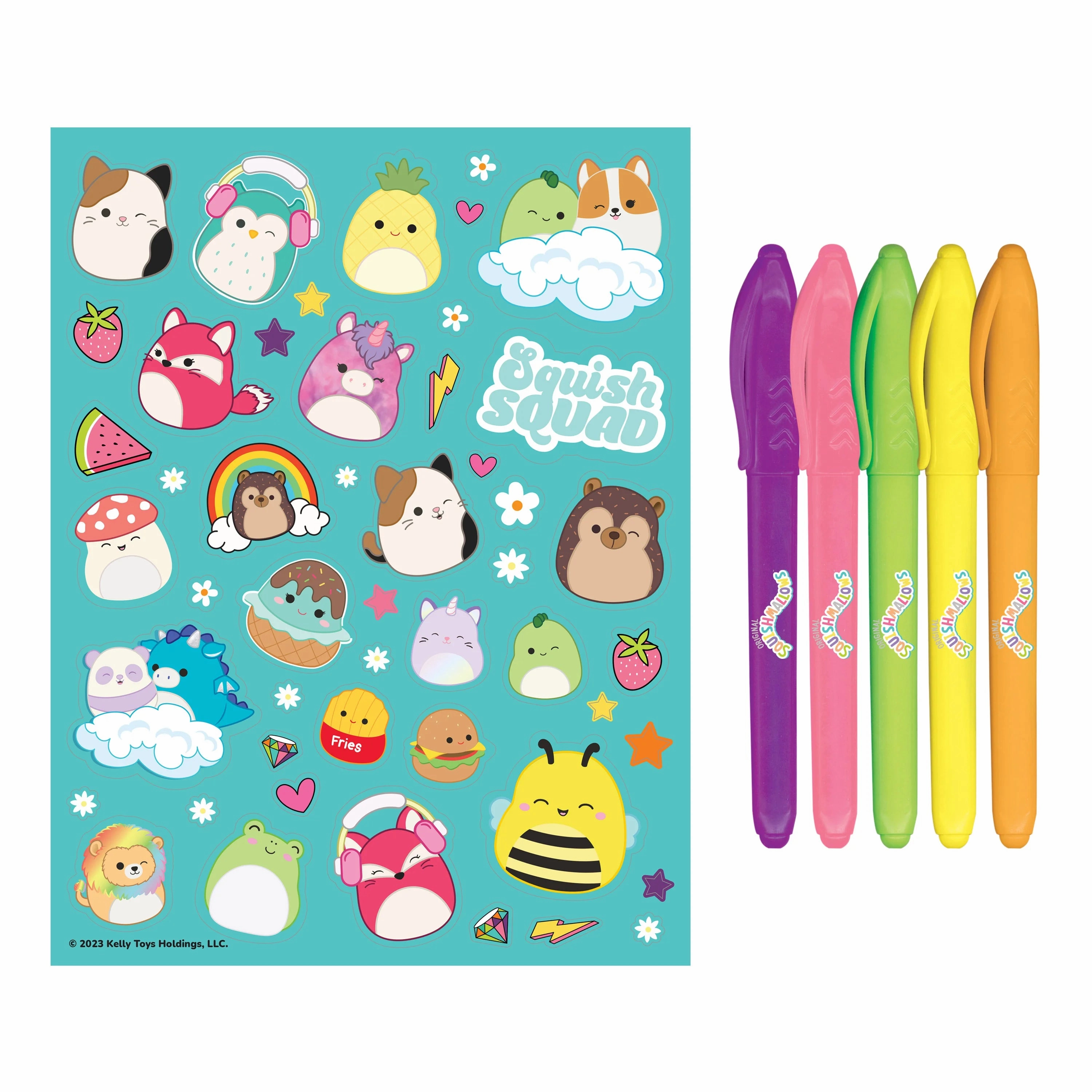 Squishmallows Kaleidoscope Colouring Kit