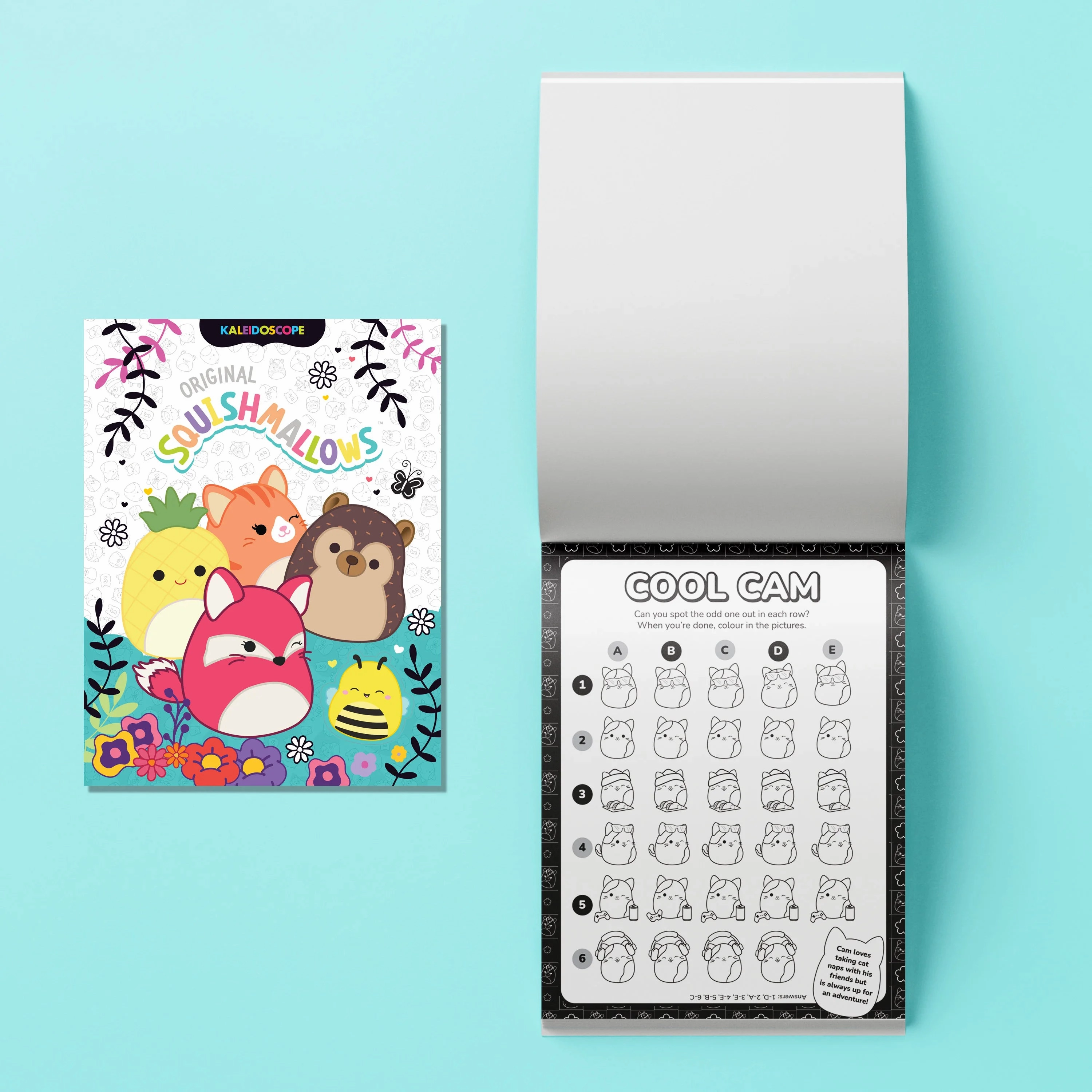 Squishmallows Kaleidoscope Colouring Kit