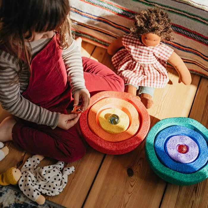 Stapelstein Inside Nesting and Stacking Set - 6 pieces
