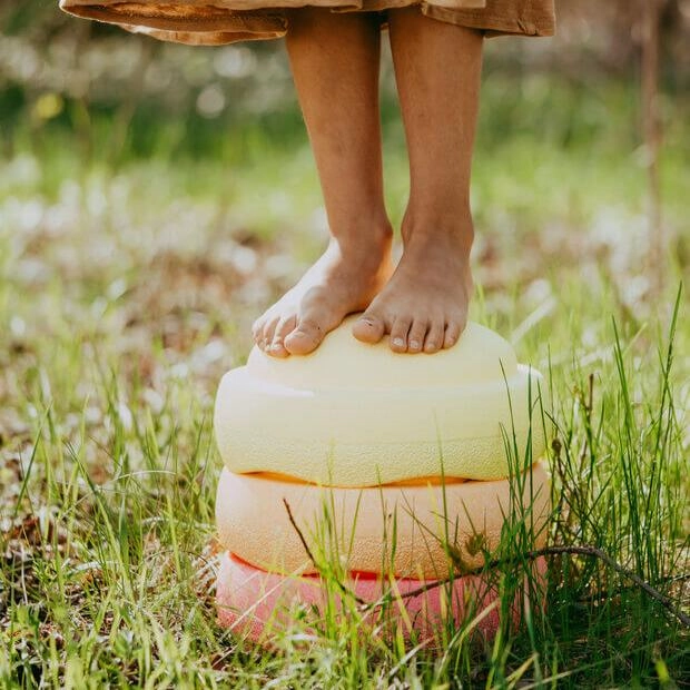 Stapelstein Kids Stepping Stones - Warm Colors