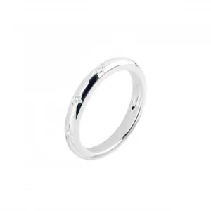 Star set Zirconia Band Ring 1392CZ Dew Jewellery