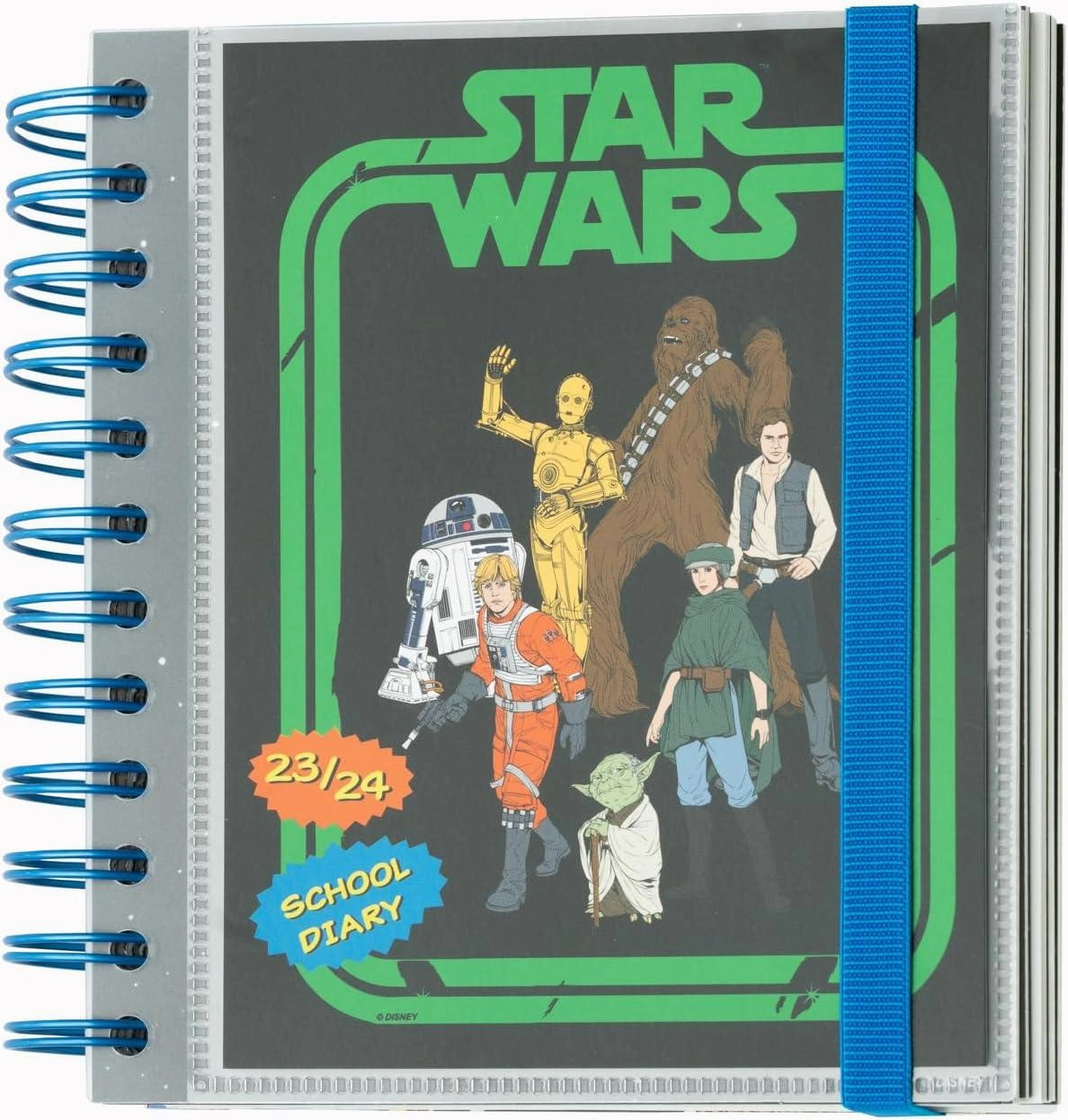 STAR WARS 2023/2024 Academic Diary Day To Page 11 Months