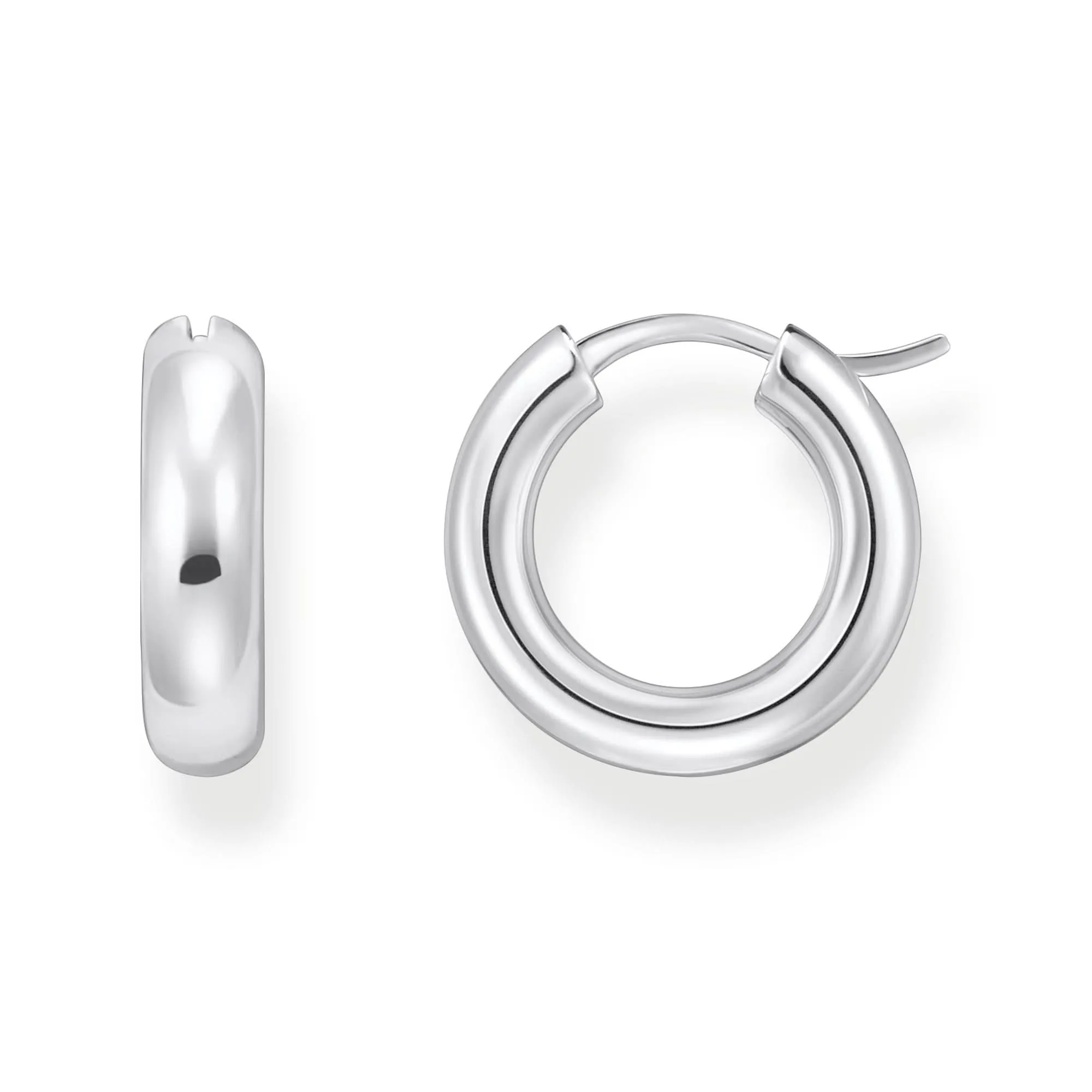 Sterling Silver Bold Elegance Hoop Earrings CR747-001-21 Thomas Sabo Earrings
