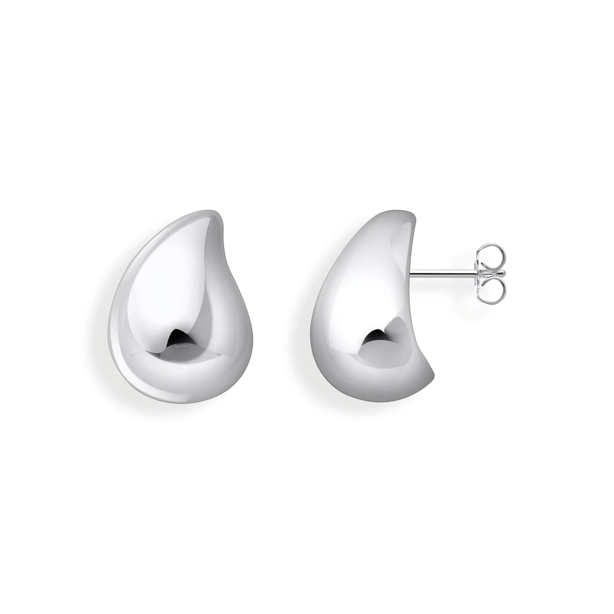 Sterling Silver Bold Elegance Organic Drop Shaped Earrings H2299-001-21 Thomas Sabo Earrings