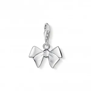Sterling Silver Bow Charm 0619-001-12 Thomas Sabo Collectable Charms