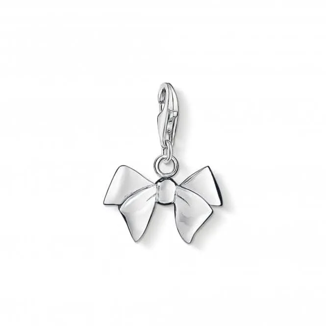 Sterling Silver Bow Charm 0619-001-12 Thomas Sabo Collectable Charms