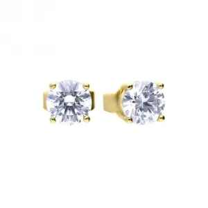 Sterling Silver Clear Cubic Zirconia Earrings E6400 Diamonfire Jewellery