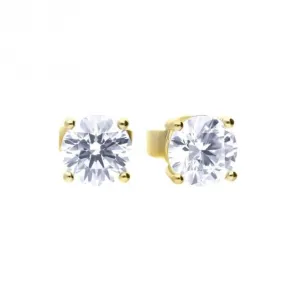 Sterling Silver Clear Cubic Zirconia Earrings E6402 Diamonfire Jewellery