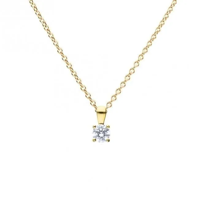 Sterling Silver Clear Cubic Zirconia Pendant P5393 Diamonfire Jewellery