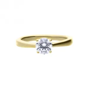 Sterling Silver Clear Cubic Zirconia Ring R3867 Diamonfire Jewellery