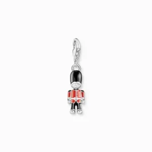 Sterling Silver Enamel LONDON Royal Guard Charm 2122-007-7 Thomas Sabo Collectable Charms