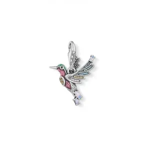 Sterling Silver Hummingbird Multicoloured Charm Pendant 1826-845-7 Thomas Sabo Collectable Charms