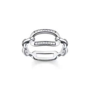 Sterling Silver Links Ring TR2360-643-14 Thomas Sabo Rings