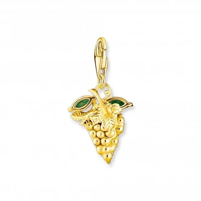 Sterling Silver Multicoloured Grape Charm Pendant 1878-472-7 Thomas Sabo Collectable Charms