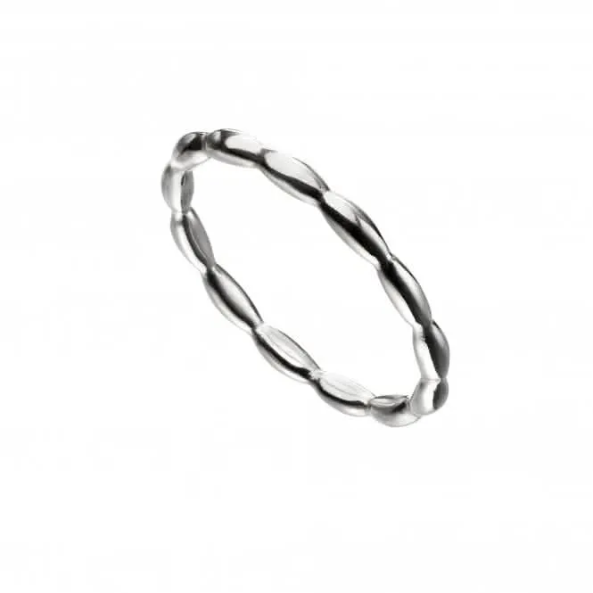 Sterling Silver Organic Band Ring R3737 Beginnings Jewellery