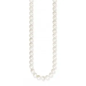 Sterling Silver Pearl Necklace KE2147-082-14-L50V Thomas Sabo Necklaces