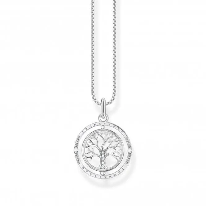 Sterling Silver White Tree Of Love Necklace KE2148-643-14-L45V Thomas Sabo Necklaces