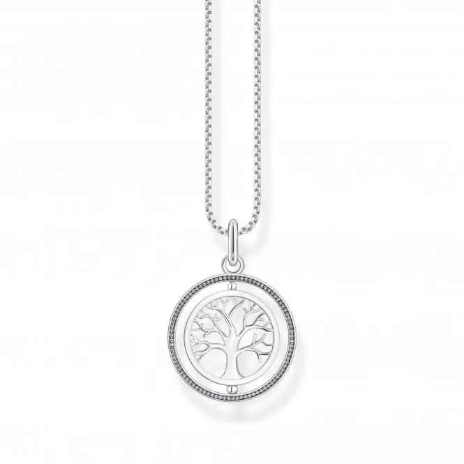 Sterling Silver White Tree Of Love Necklace KE2148-643-14-L45V Thomas Sabo Necklaces