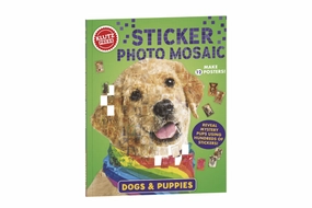 Sticker Photo Mosaic: Dogs and Puppies